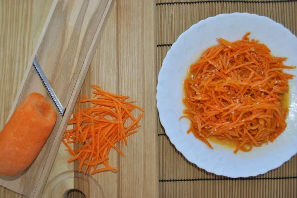 delicious and healthy Korean carrot