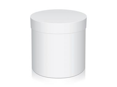 Tasarım ve logo için yuvarlak kutu.