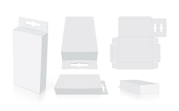 Box für Ihr Design und Logo. — Stockvektor