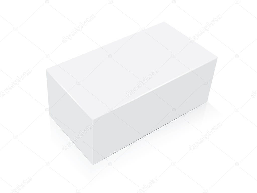 Box for your corporate identity. Mock Up