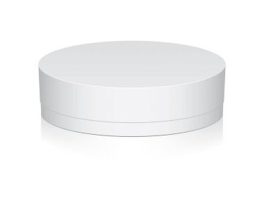 Tasarım ve logo için yuvarlak kutu. 