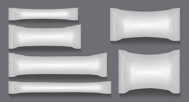 Logo ve tasarım için ambalaj tatlılar.