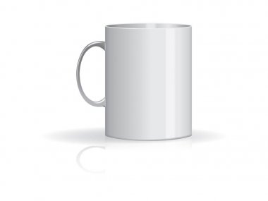 Cup for your logo and design vector