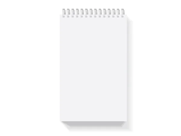 Notebook para o seu design e logotipo . — Vetor de Stock