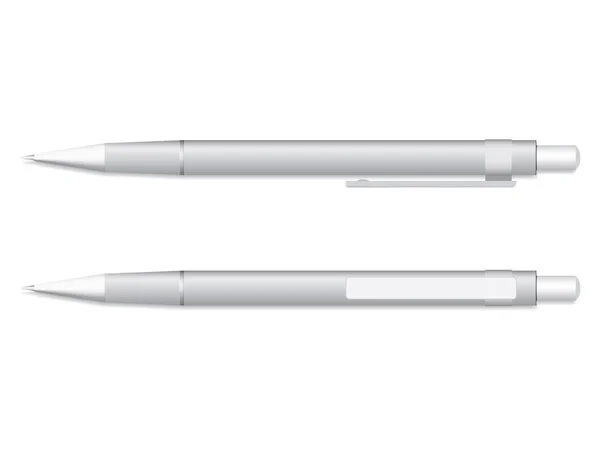 Шаровая ручка Mock Up — стоковый вектор