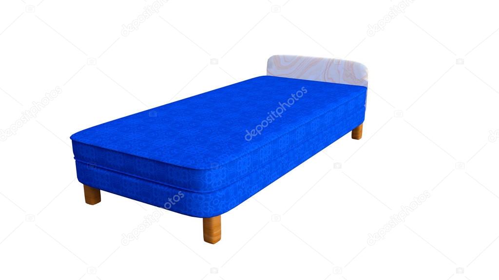 Simple single bed