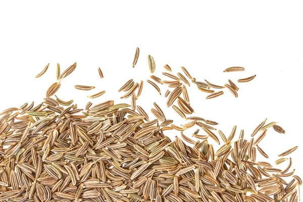 Cumin seeds isolated on white background — Stock Photo, Image