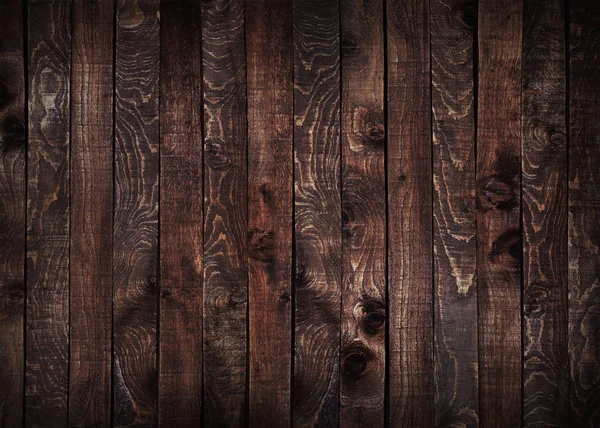 Dark wood planks background — Stock Photo, Image