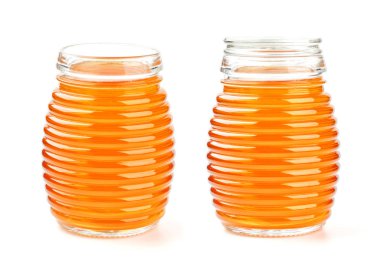 Bal kabı beyaz arkaplanda izole