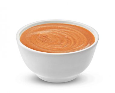 Beyaz izole kokteyl sos