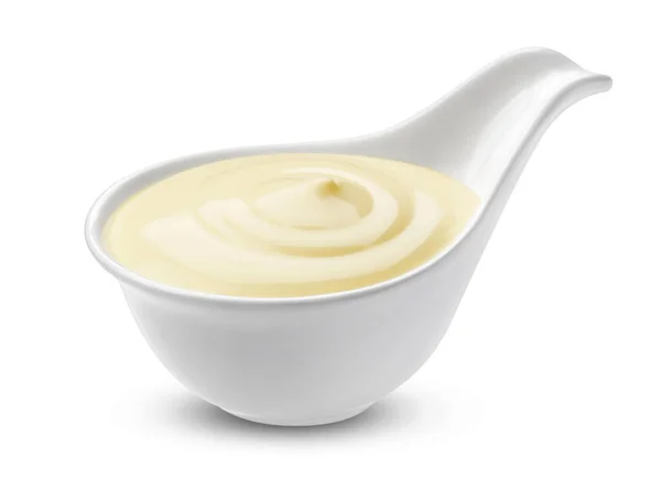 Mayonaise geïsoleerd op witte achtergrond — Stockfoto