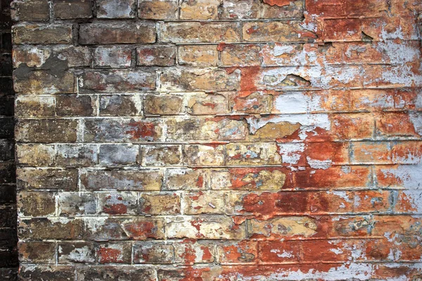 Kırık tuğla duvar dokusu