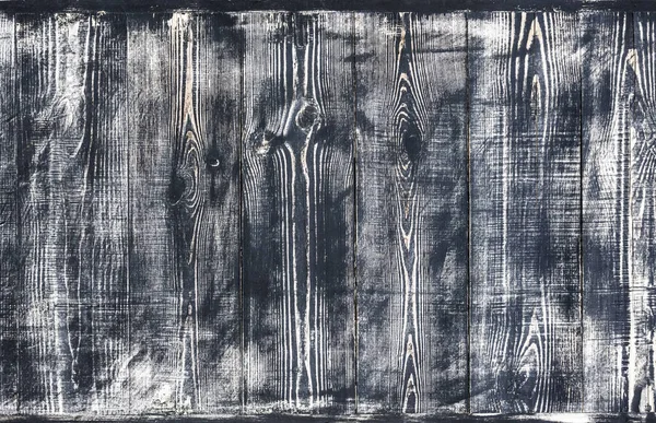 黒と白の木製の背景、傷ウッド テクスチャ — ストック写真