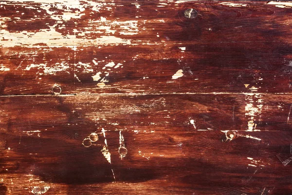 Textura o fondo de madera pintada de rojo antiguo — Foto de Stock