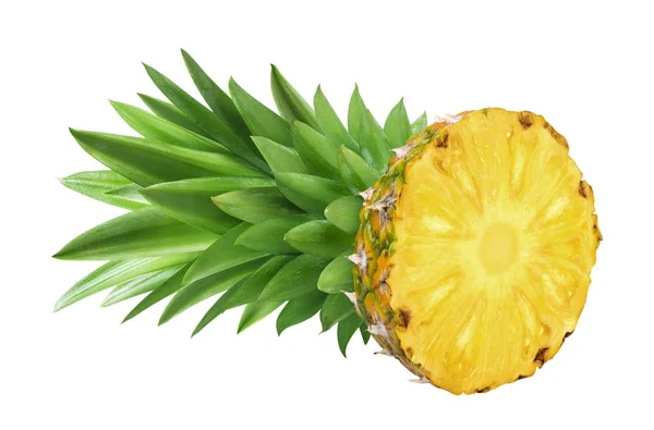 Ananas isolato su fondo bianco — Foto Stock