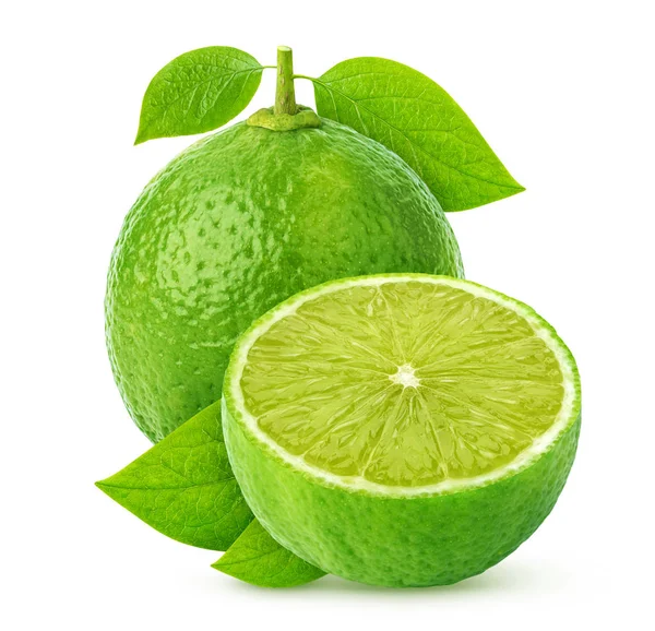 Lime isolated on white background — Stock Photo, Image