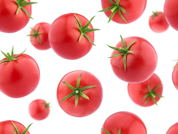 Padrão sem costura com tomates — Fotografia de Stock