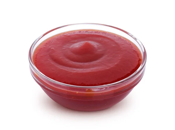 Ketchup isolerad på vit bakgrund — Stockfoto