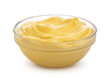 Beyaz arka plan üzerinde izole mayonez