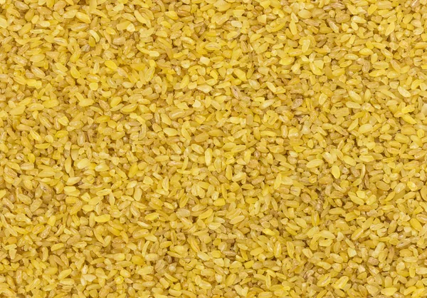 Bulgur wheat grain texture — Stock Photo, Image