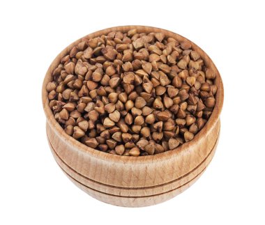 Kırpma yolu ile beyaz arka plan üzerinde izole buğday tahıl. Portre