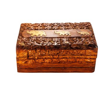 Tahta Hint tabut iplik ile