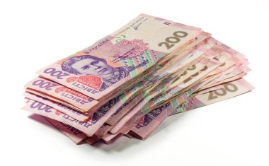 Ukraynalı para hryvnia. Ulusal para birimi. Banckno yığını