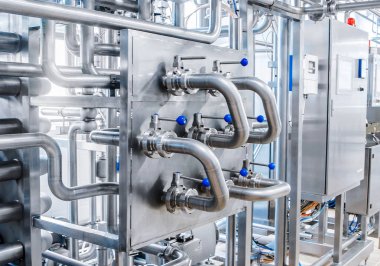 Paslanmaz Çelik Boru Fabrikası. İnşaat Gıda produ üzerinde