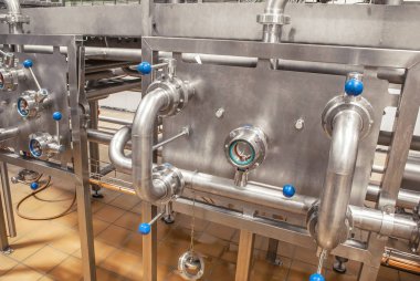 metal borular paslanmaz çelik fabrikasında yapılan vanaları