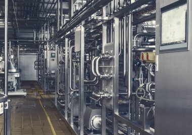 Paslanmaz çelik, sıvı pompa için bir sistem boru hatları veya 