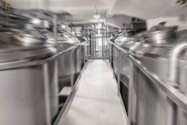 Boru Fabrikası tarafından bağlı büyük paslanmaz çelik varil 