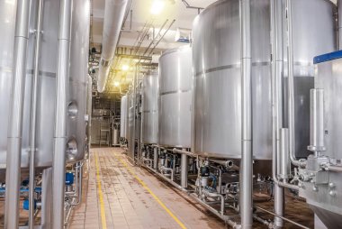 Boru Fabrikası tarafından bağlı büyük paslanmaz çelik varil 