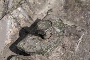 İçinde belgili tanımlık tank eski cıvata