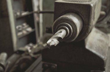 Eski bir Torna Sabit Matkap