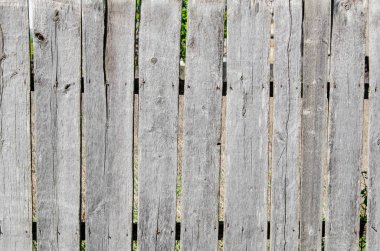 Gri eski ahşap plakalar, çit. Antika arka plan