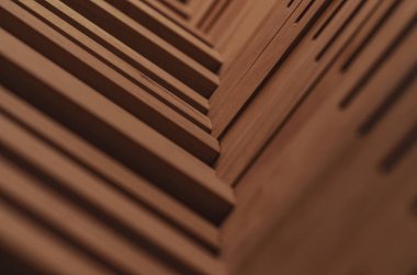 Ahşap köşeli eklemler, kahverengi, marangozluk