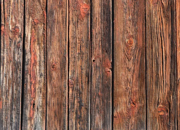 Old natural wooden shabby background. Red Vintage Wood Planks Background. — Stock Photo, Image