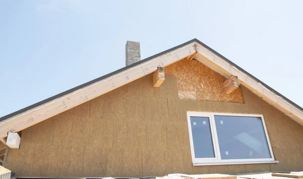 Isolation Des Bâtiments Ajoutée Aux Bâtiments Pour Confort Efficacité Énergétique — Photo