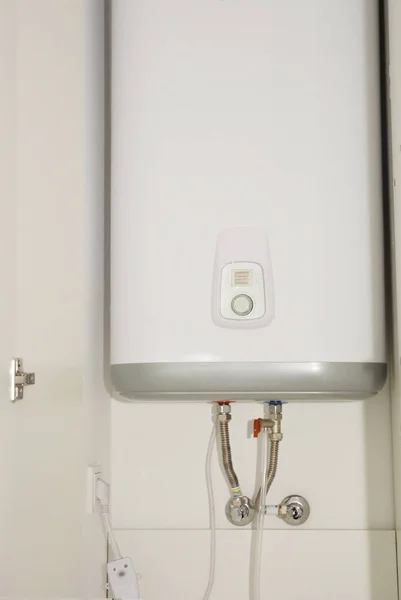 Chaudière Condensation Chaudière Combi Pour Économiser Énergie Maison Chaudière Gaz — Photo