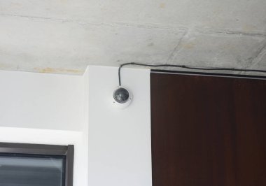 Güvenlik Cctv kamera Oda duvara monte.