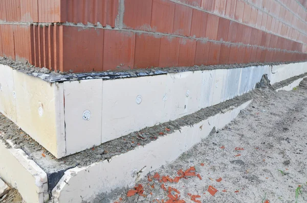 House construction external rigid styrofoam board insulation outdoor for energy saving. Rigid Foam Insulation.