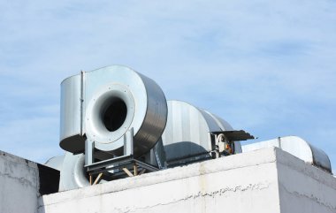 Hvac Isıtma Klima havalandırma olarak. AC-ısıtıcı. Endüstriyel klima ve havalandırma sistemleri. Havalandırma sistemi.