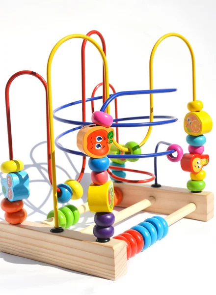 Brinquedos multifuncionais. Método de Aprendizagem e Educação para Educação Infantil . — Fotografia de Stock