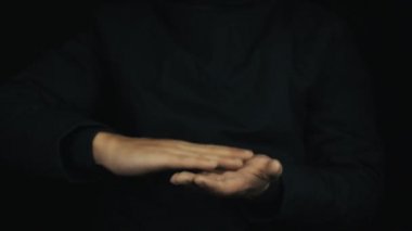 Erkek el jest savurma uzun kollu ceket yapmak zengin para tasarısı