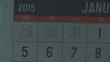 Takvim listesi Ocak 2015. İşareti spor gün ile tarihi 24 daire