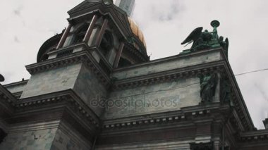 Saint Isaac Katedrali, Saint Petersburg sıcak gün Saint Isaacs meydanında