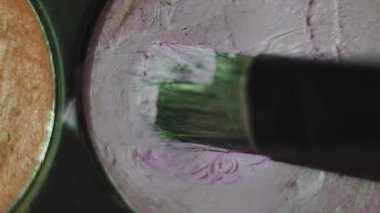 Paintbox hafif pembe boya boya fırçası alır