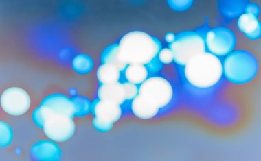 Happy New Year ve Noel arka plan için bulanık arka plan bokeh daireler