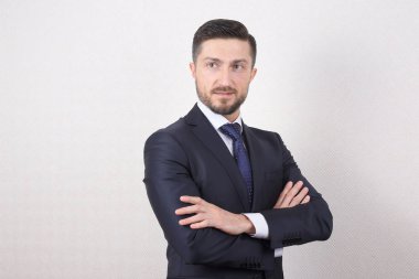 başarılı iş adamı portresi