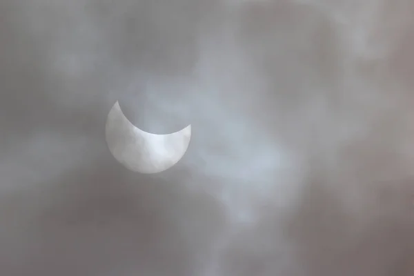 Solar Eclipse March 20, 201 — Stock Photo, Image